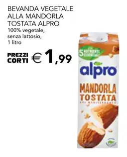 Esselunga Bevanda vegetale alla mandorla tostata alpro 100% vegetale, senza lattosio offerta