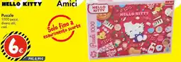 Tedi HELLO KITTY Puzzle offerta