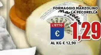 Vivo Supermercati La pecorella formaggio marzolino offerta