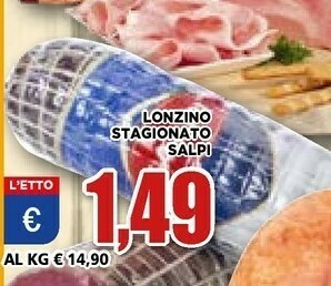 Salpi lonzino stagionato