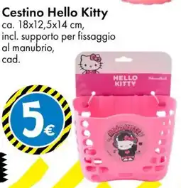 Tedi Cestino Hello Kitty offerta