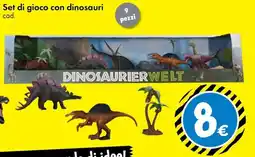 Tedi Set di gioco con dinosauri offerta