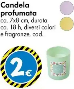 Tedi Candela profumata offerta