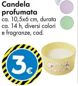 Tedi Candela profumata offerta