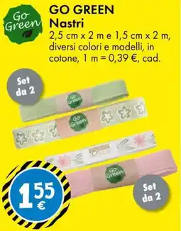 Tedi GO GREEN Nastri offerta