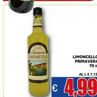 Limoncello primavera 70 cl