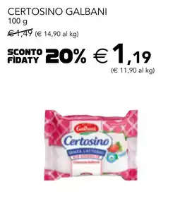 Esselunga Certosino GALBANI offerta