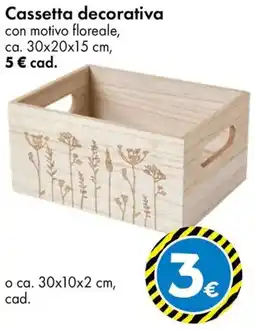 Tedi Cassetta decorativa offerta