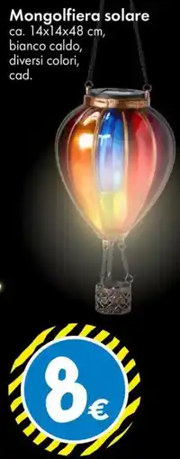 Tedi Mongolfiera solare offerta