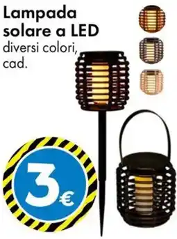 Tedi Lampada solare a LED offerta