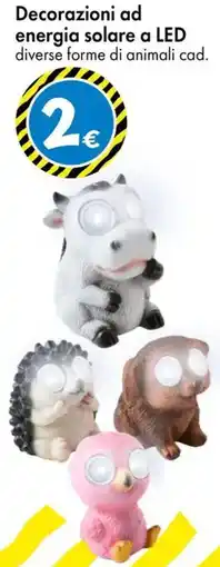 Tedi Decorazioni ad energia solare a LED offerta