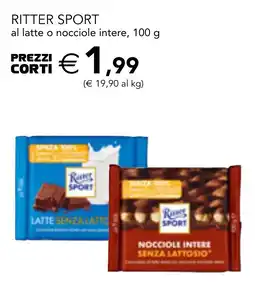Esselunga Ritter sport al latte o nocciole intere offerta
