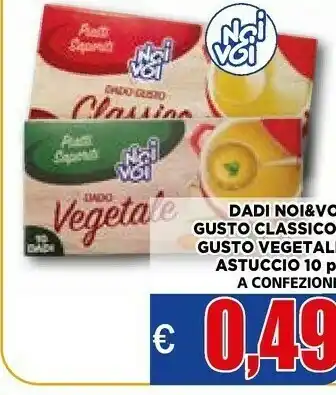 Vivo Supermercati Noi voi - dado vegetale piatti saporiti 110 g(ml) offerta