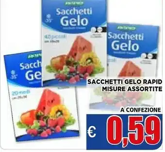 Sacchetti gelo rapid