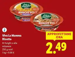 Lidl Viva La Mamma Risotto offerta
