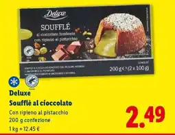 Lidl Deluxe Soufflè al cioccolato offerta