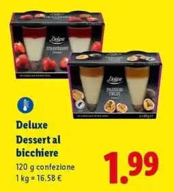 Lidl Deluxe Dessert al bicchiere offerta