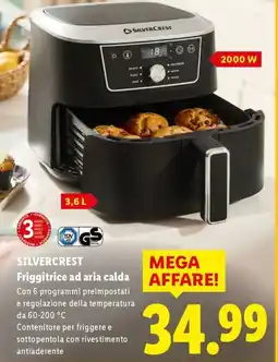 Lidl SILVERCREST Friggitrice ad aria calda offerta