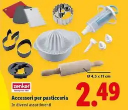 Lidl zenker Accessori per pasticceria offerta