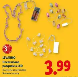 Lidl LIVARNO Decorazione pasquale a LED offerta