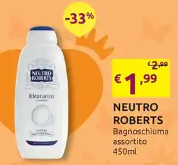 Ipersoap NEUTRO ROBERTS Bagnoschiuma offerta