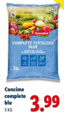 Lidl Concime completo blu offerta