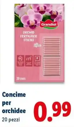 Lidl Concime per orchidee offerta