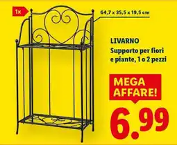 Lidl LIVARNO Supporto per fiori e piante, 1 o 2 pezzi offerta