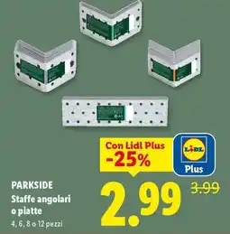 Lidl PARKSIDE Staffe angolari o piatte offerta