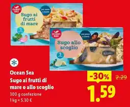 Lidl Ocean Sea Sugo ai frutti di mare o allo scoglio offerta