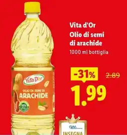 Lidl Vita d'Or Olio di semi di arachide offerta
