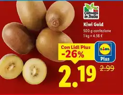 Lidl Kiwi Gold offerta