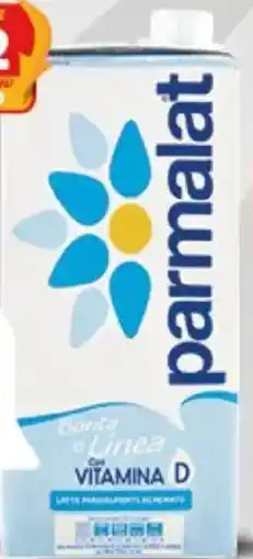 Crai Parmalat Latte Uht Parzialmente Scremato Brik offerta