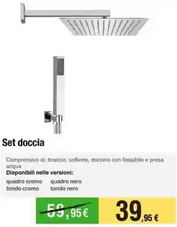Handy fai da te Set doccia offerta