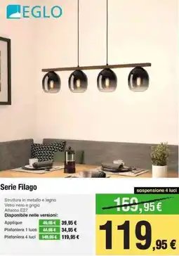 Handy fai da te Serie Filago offerta