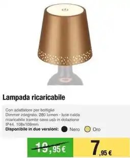 Handy fai da te Lampada ricaricabile offerta