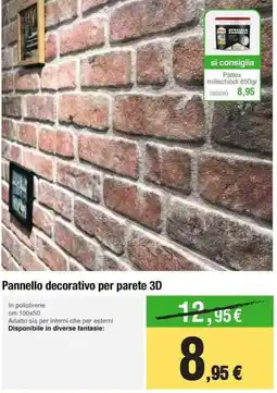 Handy fai da te Pannello decorativo per parete 3D offerta