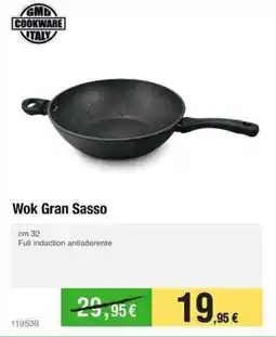 Handy fai da te GMD COOKWARE TALY Wok Gran Sasso offerta