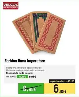 Handy fai da te VELCOC Zerbino linea Imperatore offerta