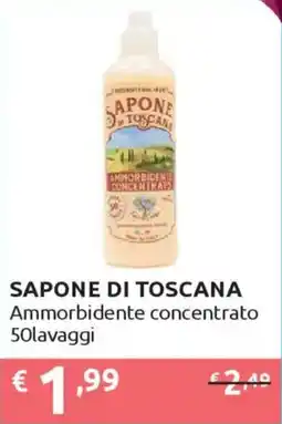 Ipersoap SAPONE DI TOSCANA Ammorbidente concentrato offerta