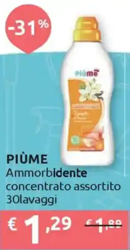 Ipersoap PIÙME Ammorbidente concentrato offerta