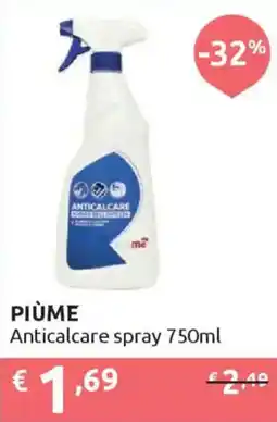 Ipersoap PIÙME Anticalcare spray offerta