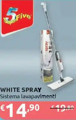 Ipersoap WHITE SPRAY Sistema lavapavimenti offerta