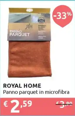 Ipersoap ROYAL HOME Panno parquet in microfibra offerta