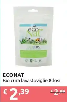 Ipersoap ECONAT Bio cura lavastoviglie 8dosi offerta