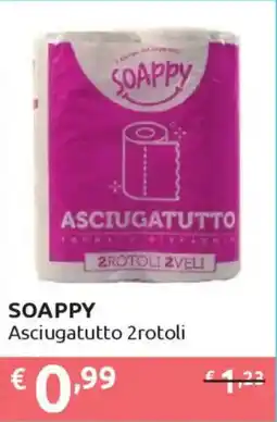 Ipersoap SOAPPY Asciugatutto 2rotoli offerta