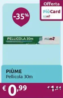 Ipersoap PIÙME Pellicola 30m offerta