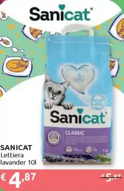Ipersoap SANICAT Lettiera lavander offerta