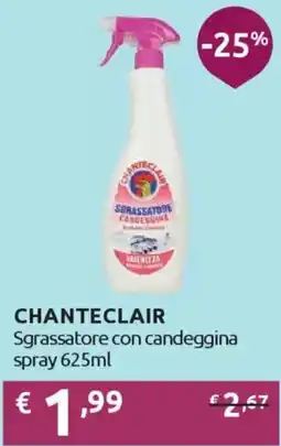 Ipersoap CHANTECLAIR Sgrassatore con candeggina spray offerta