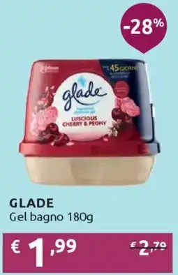 Ipersoap GLADE Gel bagno offerta